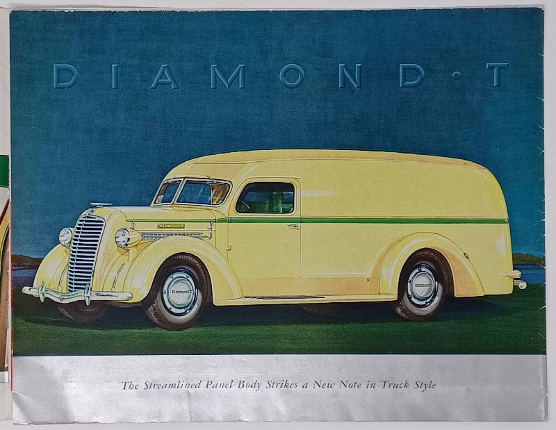 Diamond T 3/4 Ton Model 80 - original sales brochure 1936